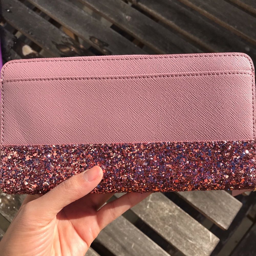 Kate spade neda Greta Court dusty peony wallet - Picture 3 of 5